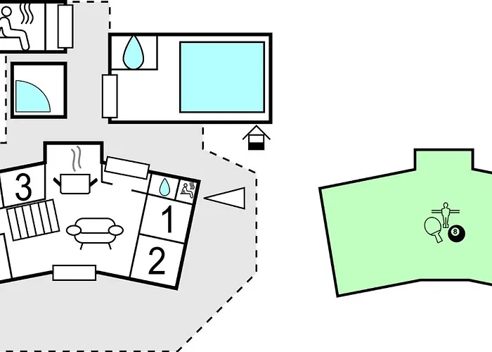 In Romo With Kitchen Ferienhaus Toftum (Syddanmark)
